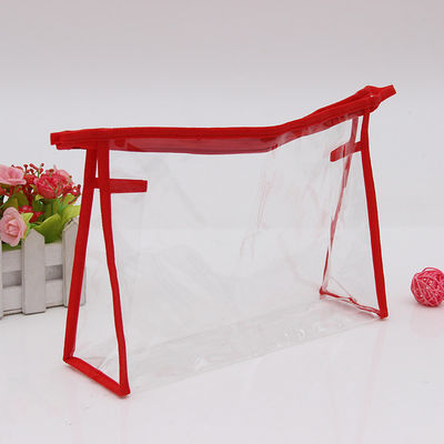 Women Bulk Makeup Pouch Transparent PVC Waterproof Travel Toiletry Bag for Daily Life
