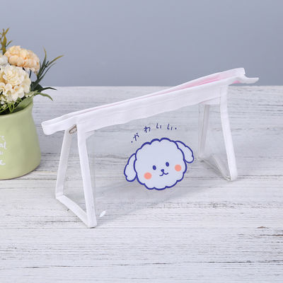 Women Bulk Makeup Pouch Transparent PVC Waterproof Travel Toiletry Bag for Daily Life