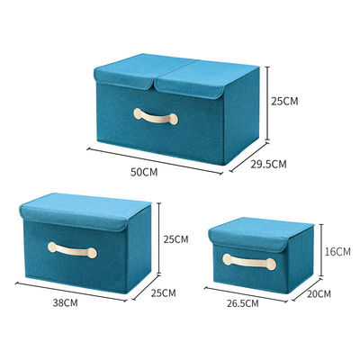 Customized Tote Bag and Foldable Clothes Storage Box for Bedroom Quilt Organization