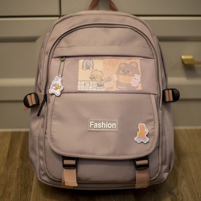 Manufacture Back Pack Straps for Girls' Newest Fashionable School Bag Trolley