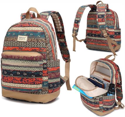 2021 Travel Backpack Vintage Canvas Bagpack with Customized Color External Frame