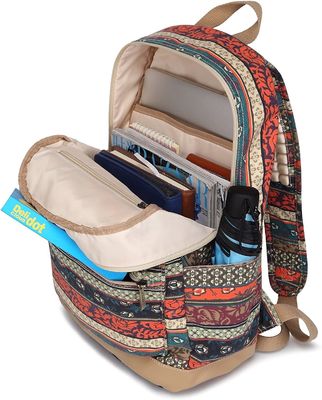 2021 Travel Backpack Vintage Canvas Bagpack with Customized Color External Frame