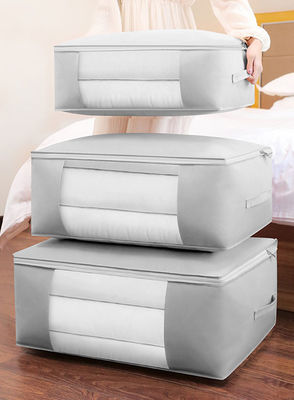 Bedroom Quilt Custom Logo Accepted Customized Tote Bag for Fabric Storage and Clothes