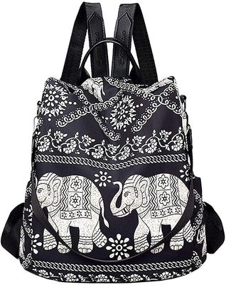 Interior Slot Pocket Women Oxford Plaid Backpack Purse for Anti-Theft Travel School