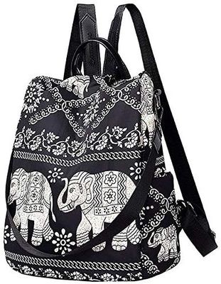 Interior Slot Pocket Women Oxford Plaid Backpack Purse for Anti-Theft Travel School