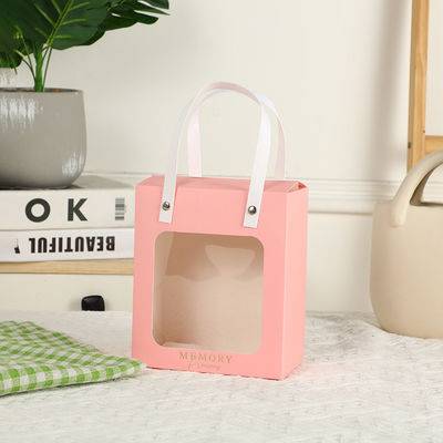 Custom Printed Kraft Handle Paper Bag for Retail Packaging Clothing Shoes Fur Gifts