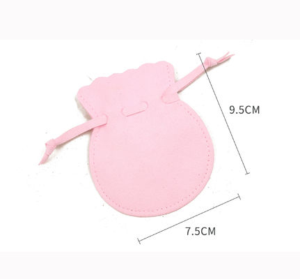 Customized Logo Silk Satin Dust Velvet Pouch Drawstring Jewelry Bag Other Decoration