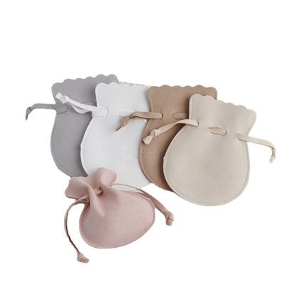 Customized Logo Silk Satin Dust Velvet Pouch Drawstring Jewelry Bag Other Decoration