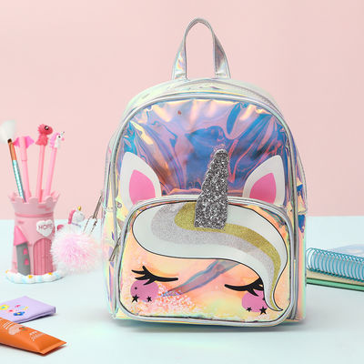 Accepable OEM/ODM Clear Backpack Cute Unicorn Kindergarten Kids Bag Small Backpack For Boys Girls