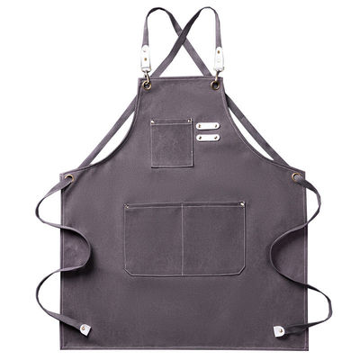 Uniform Type Wait Staff Custom Canvas Chef Cottons Unisex Apron for Kitchen Bar Work