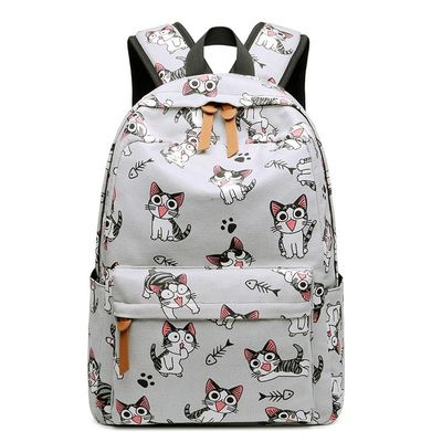 School Bag Kids Nylon Kindergarten Cartoon Animal Backlpack with Adjustable Straps