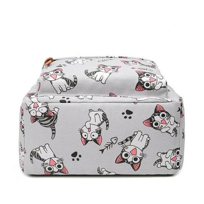 School Bag Kids Nylon Kindergarten Cartoon Animal Backlpack with Adjustable Straps