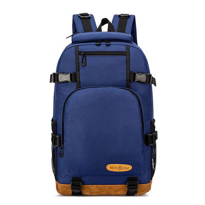 Custom Hiking Climbing Waterproof Mens Backpak with Hard Handle and Polyester Lining