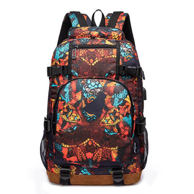 Custom Hiking Climbing Waterproof Mens Backpak with Hard Handle and Polyester Lining