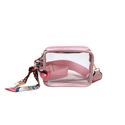 Seasonal Eco Friendly Heavy Duty PVC Cross Body Bag in 11 Colors for Women Fashion Style