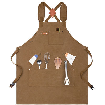 Custom Professional Restaurant Waiter Waitress Apron With Pocket for Daily Life Needs