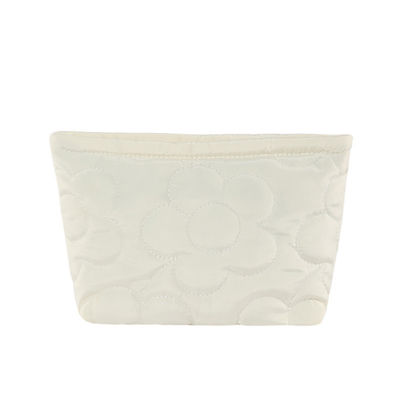 Waterproof Makeup Storage Bag Puffer Quilted Nylon Cosmetic Bag for Travel Toiletries