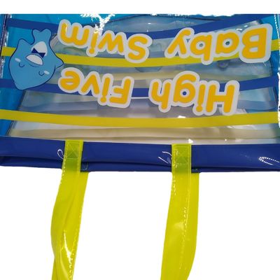 2024 Large Capacity PVC Transparent Clear Tote Beach Bags for Daily Life Essentials