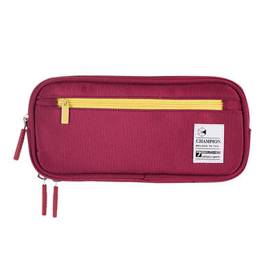 Custom Logo Printed Canvas Stationery Bag Perfect for Cosmetics Storage Solutions