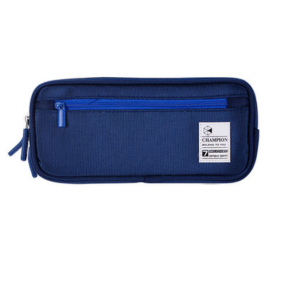 Custom Logo Printed Canvas Stationery Bag Perfect for Cosmetics Storage Solutions
