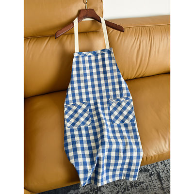 Daily Life Printing Methods Foil print Apron for Salon Attendants in Simple Fashion