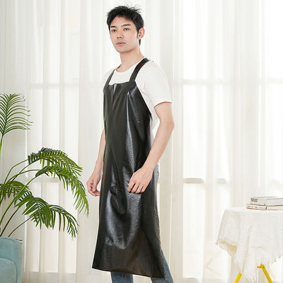 Waterproof PVC Apron Chemical Resistant Kitchen Chef Aprons for Restaurant Bar