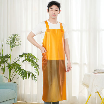 Waterproof PVC Apron Chemical Resistant Kitchen Chef Aprons for Restaurant Bar