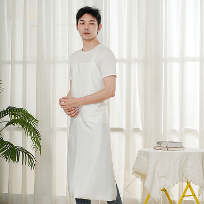 Waterproof PVC Apron Chemical Resistant Kitchen Chef Aprons for Restaurant Bar