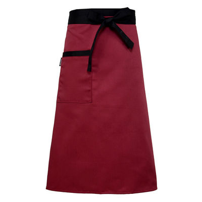 Custom Logo Printing Polyester Twill Cotton Coffee Foil Apron for Both Men and Women