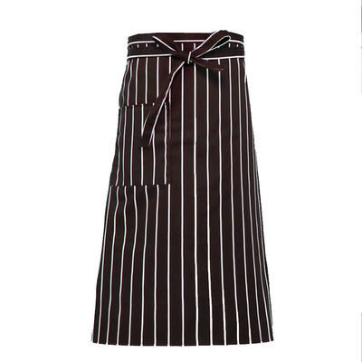 Custom Logo Printing Polyester Twill Cotton Coffee Foil Apron for Both Men and Women