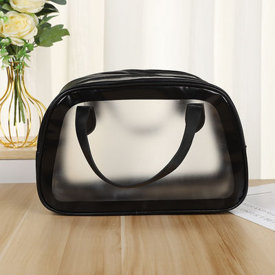 Newest Fashionable Custom Logo Printed Laser PVC Holographic Cosmetic Bag with Zipper