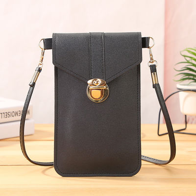 Daily Life Small Crossbody Phone Bag with Custom Logo Decoration and Neck Strap