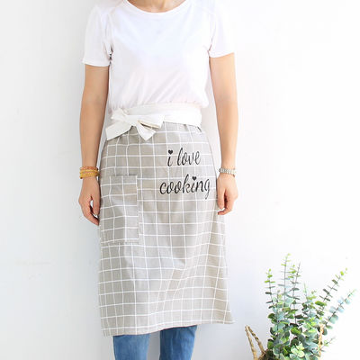 Wait Staff Uniform Type Custom Coffee Bar Restaurant Chef Waiter Server Waist Apron