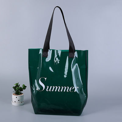 PVC Clear Plastic Luxury Beach Tote Bag for Women Newest Fashionable Style OEM/ODM