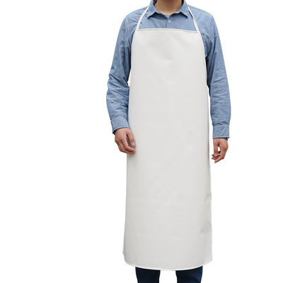 Plain Cotton Barber Leather Aprons for Custom Coffee Shop Chef Restaurant Work Tool
