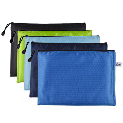 Colorful Waterproofing Football Patterned Polyester File Bag Paper Storage Bag with Bag
