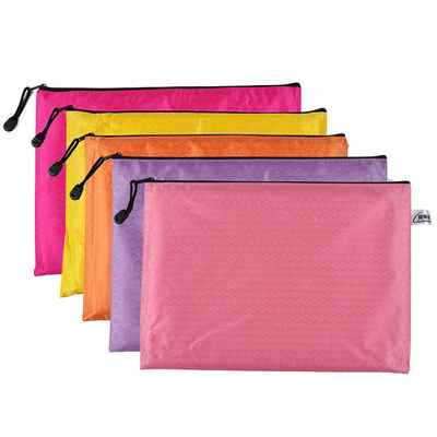 Colorful Waterproofing Football Patterned Polyester File Bag Paper Storage Bag with Bag