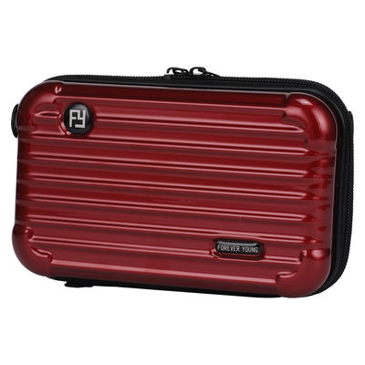 Custom PC Cosmetic Bag Zipper Closure Luggage Design Fashionable Makeup Bag for Unisex