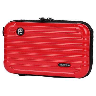 Custom PC Cosmetic Bag Zipper Closure Luggage Design Fashionable Makeup Bag for Unisex