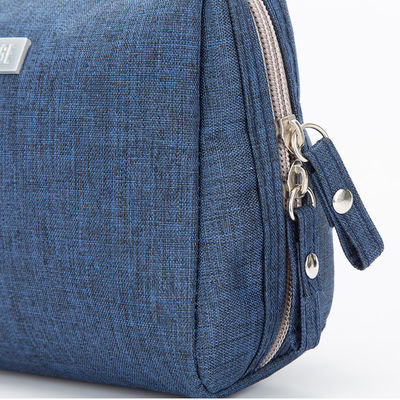 Customized Pattern Logo Print Oxford Cloth Travel Storage Bag for Waterproof Toiletries