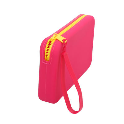 Digital Production Storage Bag with Logo Waterproof Cosmetic Bag Silicone Makeup Brush