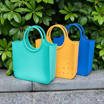 Waterproof M Size Hand Tote for Outdoor Activities PVC Lining Material Beach Bogg Bag
