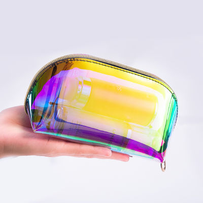 Customized TPU Laser Cosmetic Bag Logo Printed for Portable Storage by Chic Ritzy