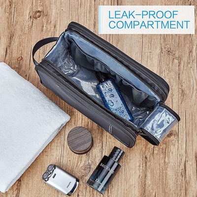 Sample Big Capacity Wet and Dry Separation Toiletry Bag Waterproof Polyester Men Storage Bag with Custom Logo