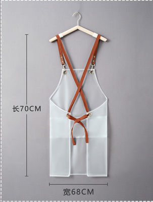 Customized Color TPU Barber Apron for Daily Life Kitchen Baking Painting Hairdressing