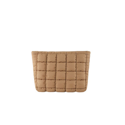Polyester Lining Square Feather Bag 2024 Trend Pure Color Clutch Bag for Fashionable Women