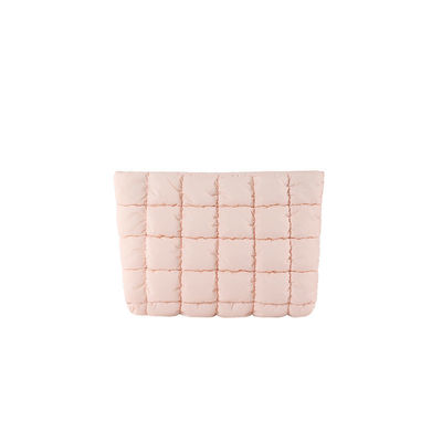 Polyester Lining Square Feather Bag 2024 Trend Pure Color Clutch Bag for Fashionable Women