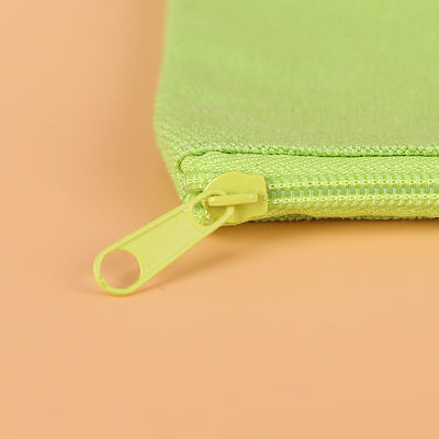 Customized Logo Print Canvas Pencil Bag for Customer Requirements