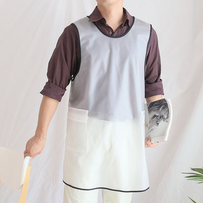 Custom Logo TPU Apron Fashion Restaurant Waterproof Apron for Wait Staff Uniform Needs