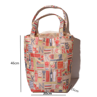 Custom Logo Accepted Polyester Patchwork Mesh Drawstring Bags for Makeup Cosmetic Needs
